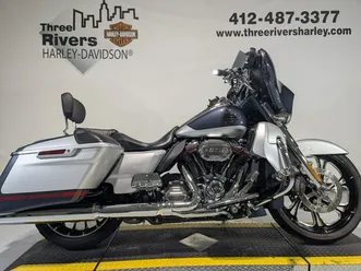 2019 harley-davidson® cvo™ street glide® charred steel & lightening silver
