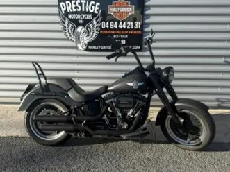 harley-davidson softail fat boy 1800 s 2015 1800 cm3 | moto custom | 53 364 km | noir | 83520 roquebrune sur argens
