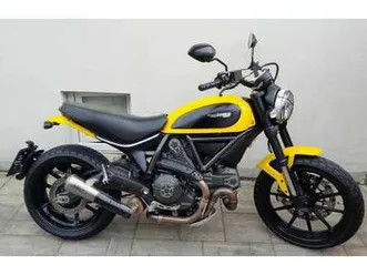 ducati scrambler 800 icon, 2016, moc pěkná, servisovaná