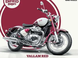 royal enfield classic 650 vallam red