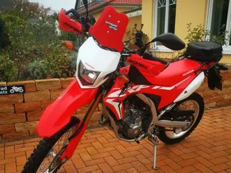 honda crf 250 l , griffheizung, windschild, usb
