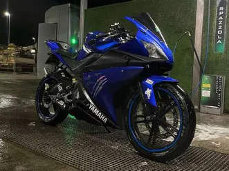 yamaha yzf-r125 blu/azzurro