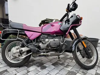 bmw r80gs original magenta 22.200 km inkl. koffer