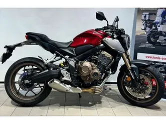 honda cb650r neo sports café 2022 650 cm3 | moto roadster | 4 100 km | rouge | 29000 quimper