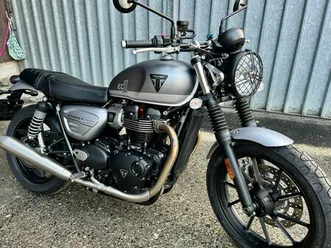 triumph street twin 900, retro, occasion, chf 9'500.-
