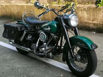 harley-davidson electra glide 1972 verde