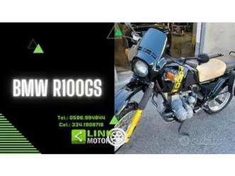 bmw r 100 gs conservata e con borse laterali