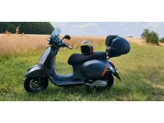vespa gts 125 super sport, grau