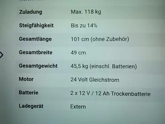 miniscooter fox 4 zerlegbar 6km/h