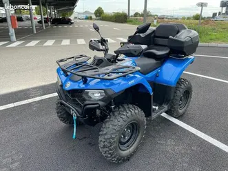 quad cforce 520 t3 court blue line