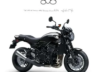 kawasaki z900rs black ball edition - a2 nero