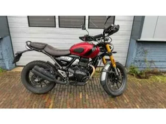 triumph scrambler 400x 2025! a2 code 80 fabrieksgarantie! — motoren | triumph — marktplaats