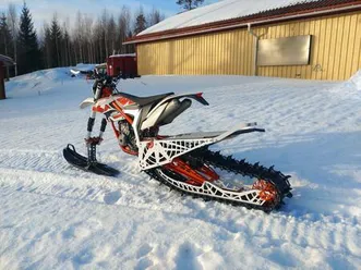 ktm 350exc freeride snowbike