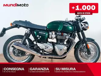 vendo triumph thruxton rs chrome edition (2023) usata a catania (codice 9881450) - moto.it