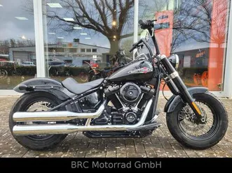 harley-davidson fls softail slim 2018 motor schwarz ape