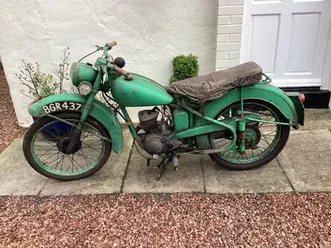 *** bgr 437 *** bsa bantam *** 1951***