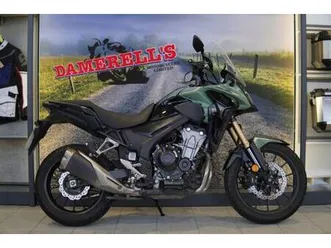 2023 honda cb500x black/green motorcycle