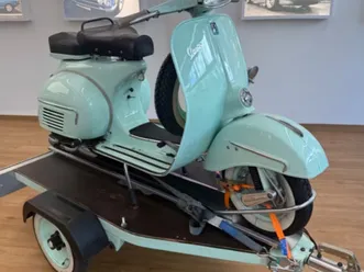 vespa gl 150 (restauriert) & anhänger