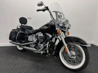 harley davidson hertiage stc ** long mot - low miles - cruise control **