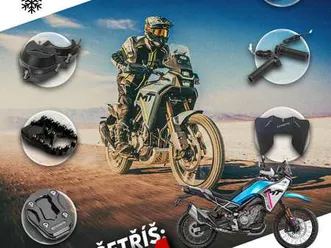 cfmoto 450 mt-r/rx + zimní balíček příslušenství zdarma, akce, skladem