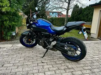 yamaha mt07 wenig km a2 75ps/48ps 35kw drossel mt-07 mt 07 naked