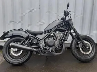 honda rebel / cmx 500 abs schwarz viel zubehör 3.340km