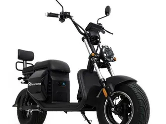 e-motorroller 702, 60v-30ah lithium, schwarz, 2000 watt, 45 km/h