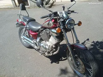 moto 535 yamaha virago bordeaux