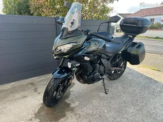 kawasaki versys 650 grand tourer vert olive * entretien carnet kawasaki