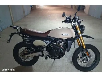 fantic caballero rally 500 – 2022 – 9 200 km – permis a / a2 – équipée voyage – 5 100