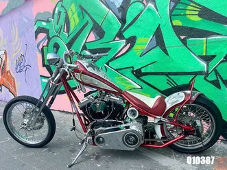 harley-davidson fl custom starrahmen showbike *evo/pm/3z primo*