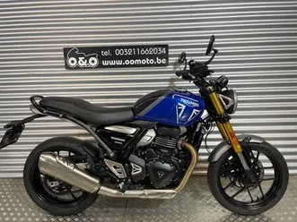 ② comme neuf! triumph speed 400 abs 35 kw + garantie+entretien