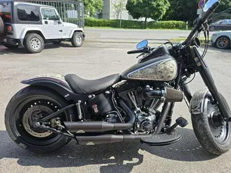 harley-davidson fat boy 5 hd custom umbau jekyll hyde