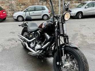 harley davidson flstsb cross bones springer