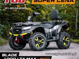 tgb blade blade 1000 ltx max eps limited plug raty leasing transport 83km