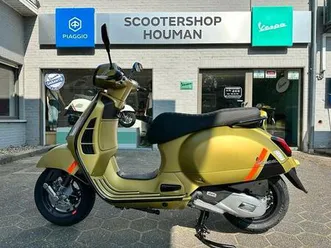 ② vespa gts 125 cc super sport verde ambizioso matt (nr.19)