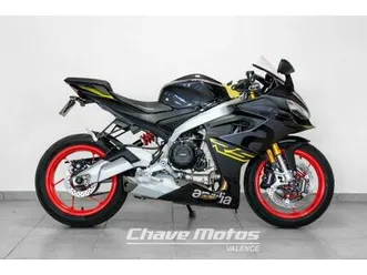 aprilia rs 660 a2 2025 660 cm3 | moto sportive | 4 595 km | noir | 26000 valence 35kw 35 kw a2