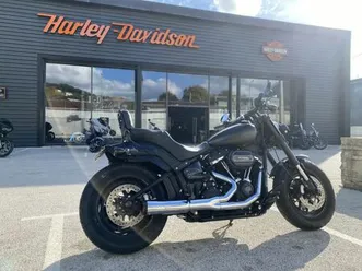 harley-davidson softail fat bob 1745 2019 1745 cm3 | moto custom | 13 591 km | vert | 83160 la valette du var