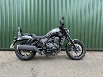honda cmx1100 rebel 2024 800 miles grey immaculate example sissy bar