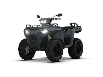polaris sportsman 570eps deluxe - stealth grey matt (turf)
