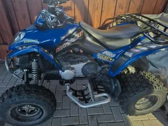 kymco maxxer 300 quad blau