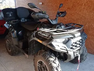 quad atv loncin lx500au – 2025, gwarancja –kufer,wyciągarka, hak, plug pniówek