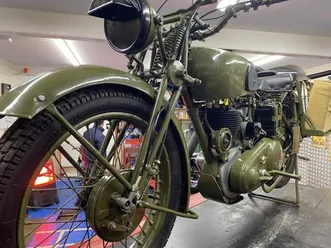 1941 norton 16h 500 cc ww11 army classic vintage restored in the usa, must see