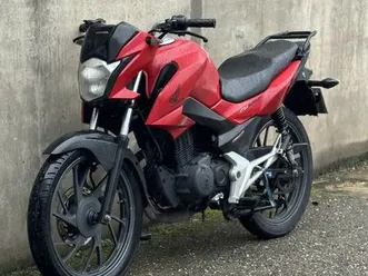 honda cb125f. santa clara e castelo viegas