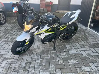 kawasaki z125 performance tiefergelegt