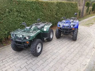 yamaha bruin kodiak 350 grizzly okazja z homologocją foreman quad 4x4 będzin lagisza