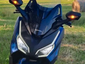 honda forza 350 blau gold mit griffheizung