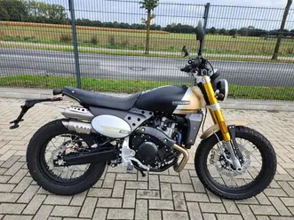 fantic caballero 500 deluxe nero/oro versand mgl+ helm