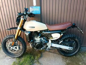fantic caballero 500 rally scrambler coffee racer