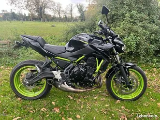 moto z650 bridé pour a2, ligne akra